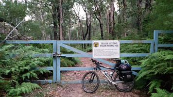 Wollemi bike packing Glen Alice trail